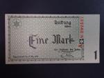 Židovské Gheto Litzmannstadt, 1 Mark 1940, Ro. Li2, Grab. GET-2