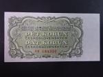 5 Kčs 1953 série NR, tiskárna STC Praha, perf. 3md do obloučku
