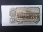 100 Kčs 1953 série HV, tiskárna STC Praha, perf. 3md do obloučku