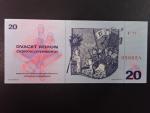 20 Kčs 1970 série F 77