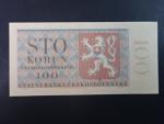 100 Kčs 24.10.1951 nevydaná, série A 12, původní exemplář
