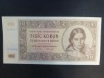 1000 Kčs 9.5.1951 nevydaná, série 18 D, mimořádně vzácná, mezi sběrateli jen pár kusů