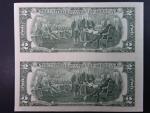 USA, 2 Dollars 1995 F - Georgia, ve svislé 2-pásce, Pi. 497