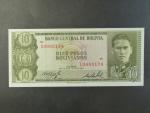 PARAGUAY, 10 Guaranies 1962, BNP. B343s, Pi. 154