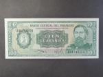 PARAGUAY, 100 Guaranies 1952, BNP. B814a, Pi. 198