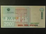 KOLUMBIE, 2000 Pesos 2008, BNP. B988h, Pi. 457