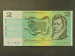AUSTRÁLIE, 2 Dollars No date, sign. Johnston/Fraser, BNB. 211g, Pi. 43