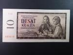 10 Kčs 1960 série F 45