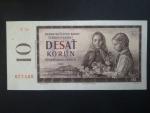 10 Kčs 1960 série F 70