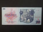 20 Kčs 1970 série F 30