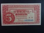 5 Kčs 25.1.1949 série A 14