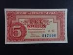 5 Kčs 25.1.1949 série A 42