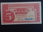 5 Kčs 25.1.1949 série A 72