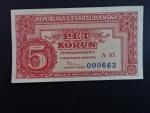 5 Kčs 25.1.1949 série A 83