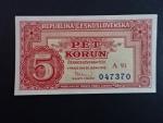 5 Kčs 25.1.1949 série A 91