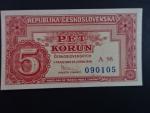5 Kčs 25.1.1949 série A 98
