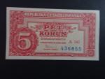 5 Kčs 25.1.1949 série A 142