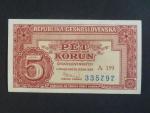 5 Kčs 25.1.1949 série A 159
