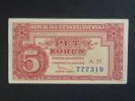 5 Kčs 1949 série A 25