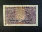 10 Kč 1927 série N 143, perf. SPECIMEN