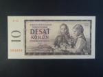 10 Kčs 1960 série E 62