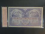 100 Kčs 1919 série 1860 novotisk vydaný STC pro město Ivančice