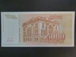 5000 Dinara 1993, BNB. B461a, Pi. 128