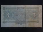 SSSR, 3 chervonce 1947, BNB B204a, Pi. 201