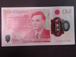50 Pounds 2023, BNB. B210a, nový portrét