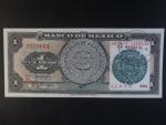 MEXIKO, 1 Peso 17-VII-1970, se známkou, BNP. B616k, Pi. 59