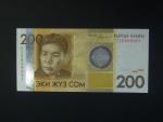 KYRGYSTÁN, 200 Som 2016 Replacement, BNB. B230az, Pi. 27