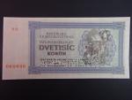 2000 K 1945 série 8 If, perf. SPECIMEN dole, poloha vodoznaku A