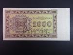 2000 K 1945 série 8 If, perf. SPECIMEN dole, poloha vodoznaku A