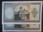 1000 Kčs 1945 série BE, 2 ks s čísly po sobě