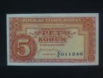 5 Kčs 1945 série X/Z
