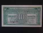 10 Kčs 1945 série Y/K