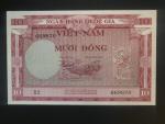 VIETNAM JIŽNÍ,10 Dong 1955, BNB. B105, Pi. 3