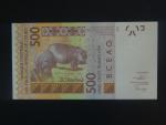 ZÁPADNÍ AFRIKA, SENEGAL, 500 Francs 2019 K, BNB. B120Kh, Pi. 719K