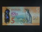 NOVÝ ZÉLAND, 5 Dollars 2015, BNB. B137a, Pi. 191