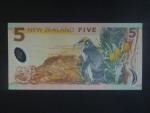 NOVÝ ZÉLAND, 5 Dollars 1999, BNB. B131a, Pi. 185