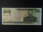 DOMINIKÁNA, 10 Pesos 2001, BNB. B685c, Pi. 168a