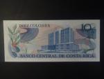 KOSTARIKA, 10 Colones 1975, BNB. B523d, Pi. 237a