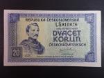 20 Kčs 1945 série KT