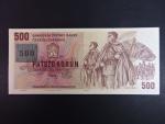 500 Kč 1973/1993 série U 07, kolek