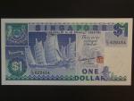 SINGAPUR, 1 Dollar 1987, BNB. B119a, Pi. 18