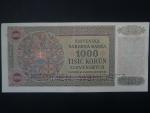 1000 Ks 1940, kolkovaná série 2T4, s 2x perf. SPECIMEN dole