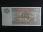 MYANMAR, 100 bankovek 5 KYATS 1995, BNB. B104b, Pi. 70