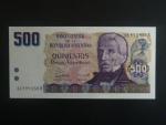 ARGENTINA, 500 Pesos 1984, BNB. B369a, Pi. 316
