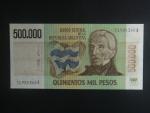 ARGENTINA, 500000 Pesos 1981, BNB. B362b, Pi. 309
