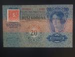 20 K 1913, kolkovaná, I.vydání